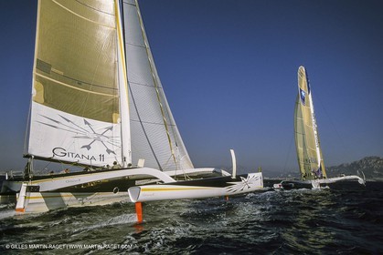 Course à la voile, multicoques, ORMA 60, Lionel Lemonchois, Gitana