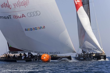 23 05 2010 - La Maddalena (ITA, Sardinia) Louis Vuitton Trophy - BMW ORACLE Racing - Racing Day 2