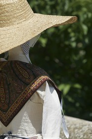 May 2004 - La Tour d'Aigues (FRA, 84) - Old costumes for women of the South exhibition