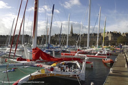 Route du Rhum 2002 - Saint Malo - Preparation