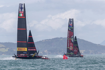 08 12 2020 - Auckland (NZL) - 36th America's Cup - Practice Sessions - Day 1
