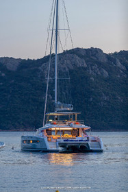 30 08 2018, Porto Vecchio (FRA, South Corsica) Chantier Fountaine-Pajot, Alegria 67