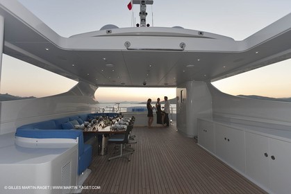 18 08 2011 - La Maddalena (ITA, Sardinia) - Motor yacht Inception
