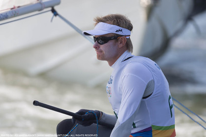 16 08 2016, Rio de Janeiro (BRA), 2016 Olympic Games, Sailing, Laser Medal Race, JB Bernaz