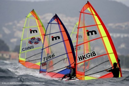 Semaine Olympique Française de Voile 2005 - Jour 1 - Mistral