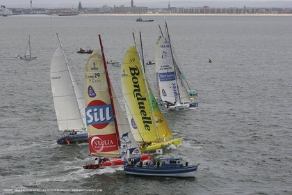 Calais Round Britain Race 2005 - Départ