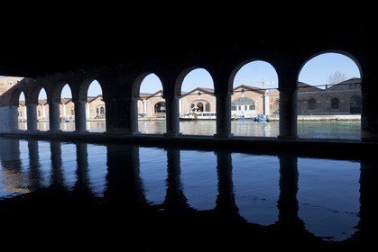 20 02 2012 - Venezia (ITA) - 34th America'sCup - Venezia 2012 America's Cup World Series - The Arsenale where the AC45 moorings, public village, media center and Club 45 will be located