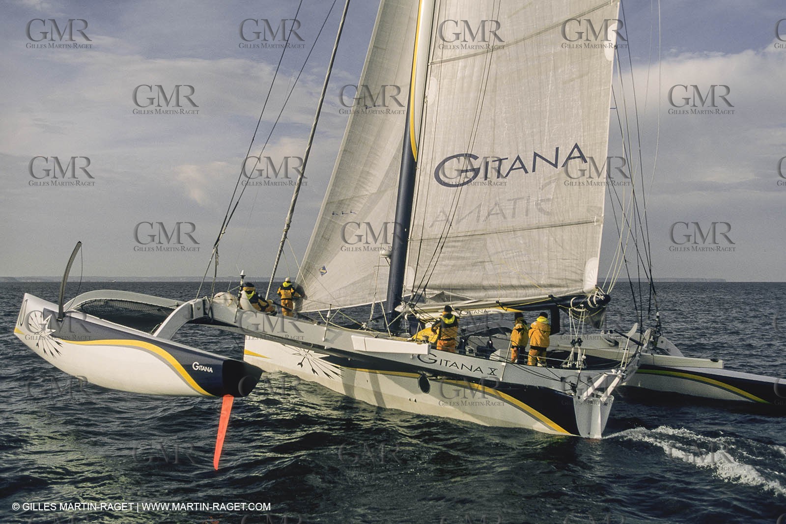Yacht Racing, Multihull, ORMA 60, Lionel Lemonchois, Gitana