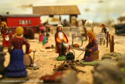Décembre 2010, Les Saintes Maries de la Mer (FRA,13) , Grande crèche de Noël