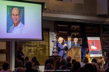 19 03 2021, Auckland (ZL), 36th America's Cup, America's Cup Hall of Fame, Peter J. Mongtgomery and Ed Baird induction at the Royal New Zealand Yacht Squadron