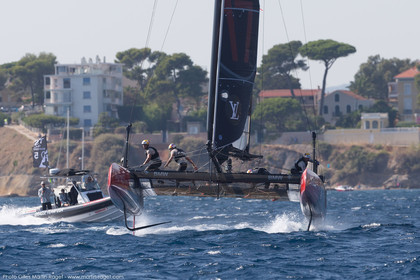 08 09 2016, Toulon (FRA, 83), Louis Vuitton America's Cup Series Toulon, open training