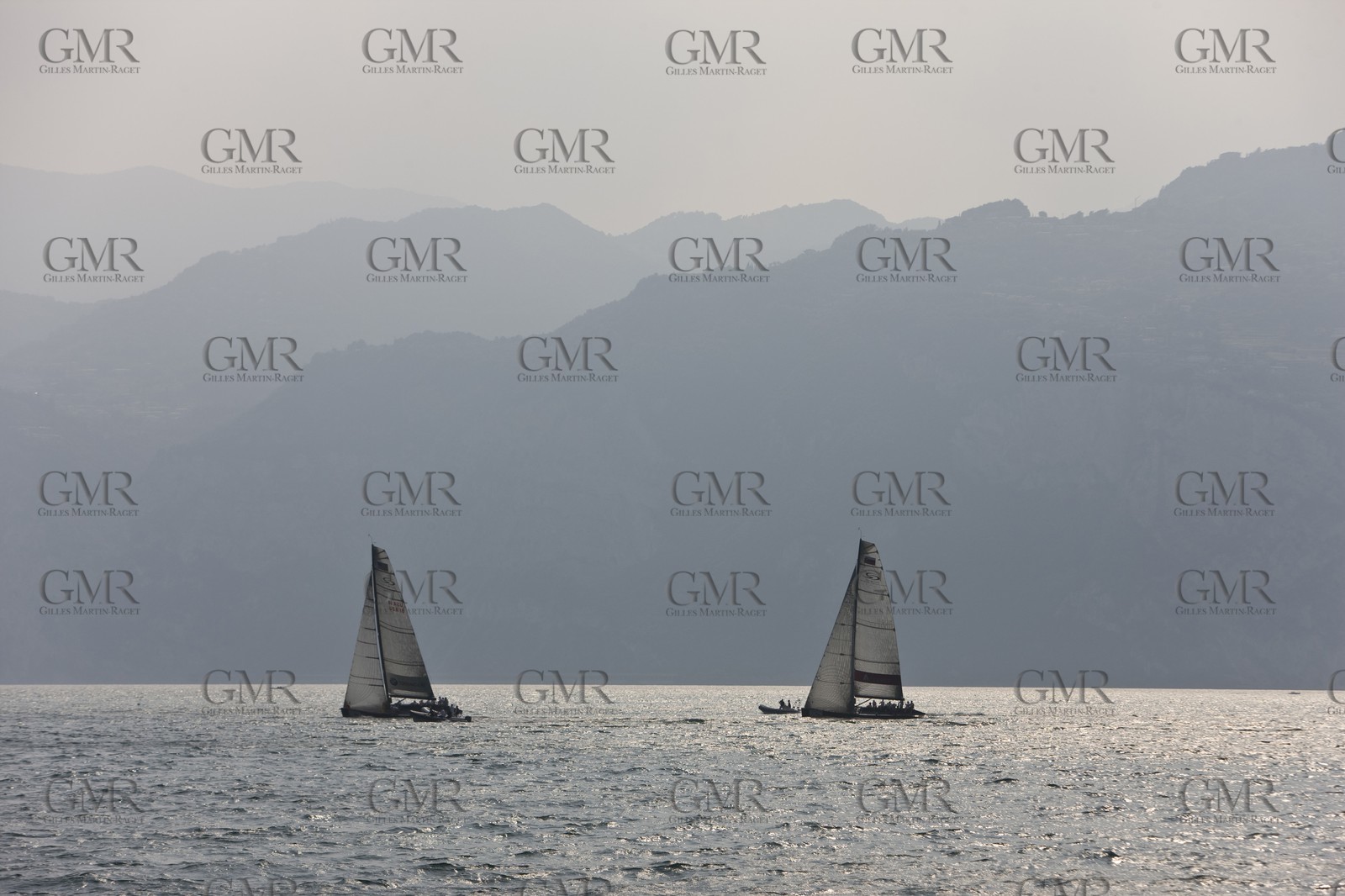 09 07 2008 - Malcesine (ITA, Lake Garda) - RC 44 World Championsship - Malcesine SLAM Cup 08 - Day 1