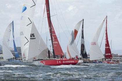 15 11 2014, Cape Town (ZAF), Volvo Ocean Race 2014-15, Team Alvimedica, In Port Race