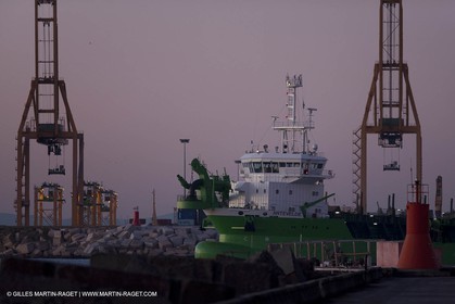 27 01 2010 - Valencia (ESP) - 33rd America's Cup - BMW ORACLE Racing - Training in Valencia