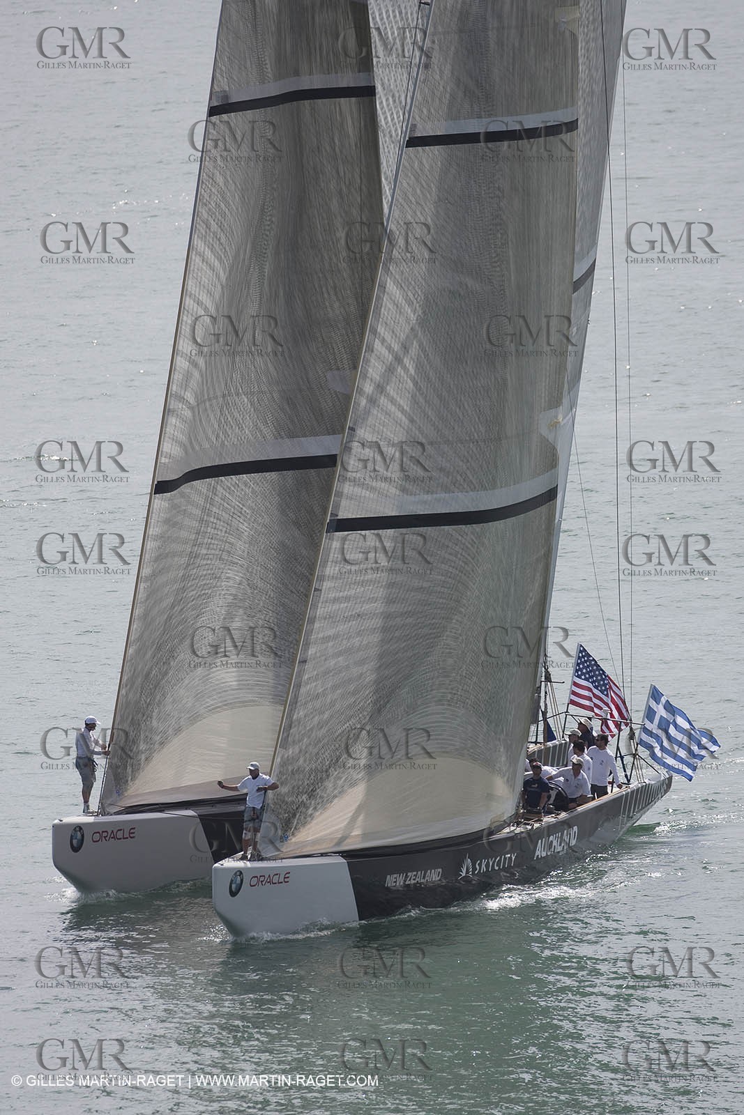 29 01 2009 - Auckland (NZL) -  Louis Vuitton Pacific Series - BMW ORACLE Racing - Training