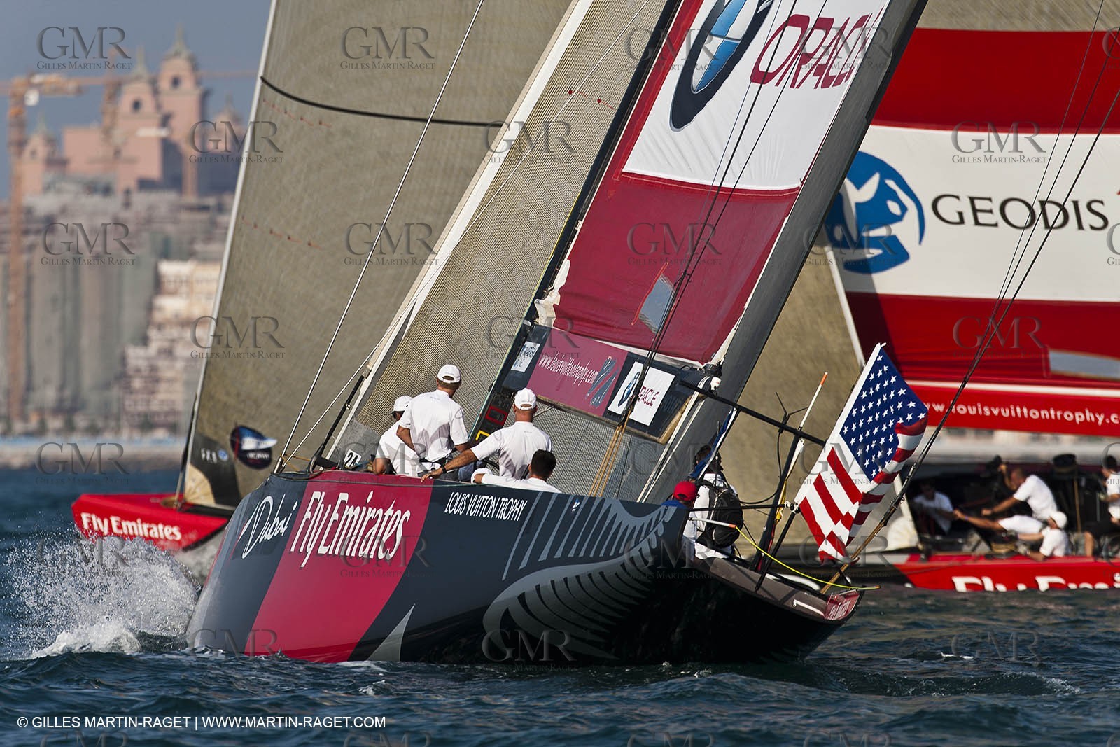 21 11 2010 - Dubai (UAE) - Dubai Louis Vuitton Trophy -  Round 2 - BMW ORACLE Racing