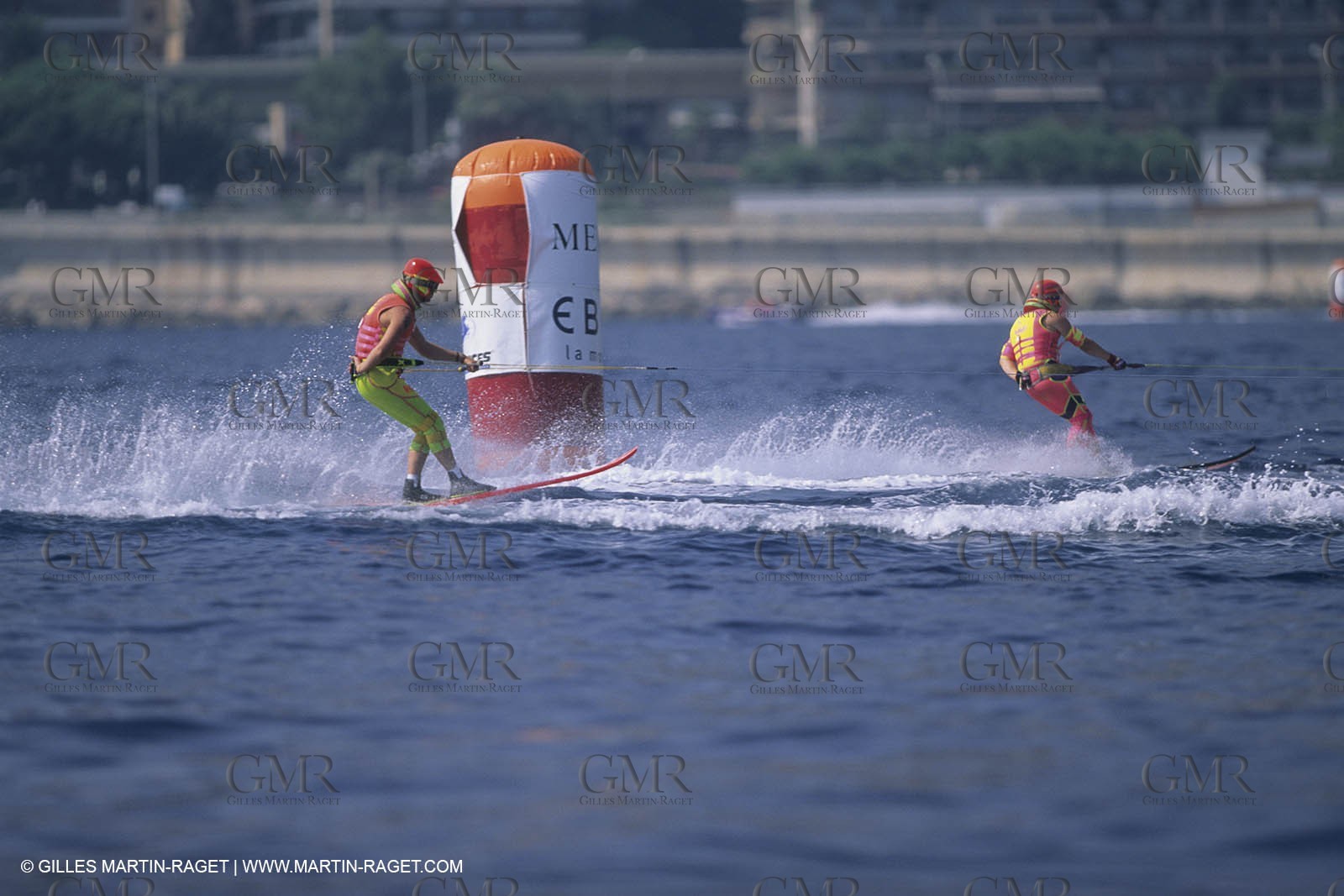 Speed water skiing