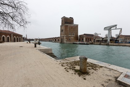 20 02 2012 - Venezia (ITA) - 34th America'sCup - Venezia 2012 America's Cup World Series - The Arsenale where the AC45 moorings, public village, media center and Club 45 will be located