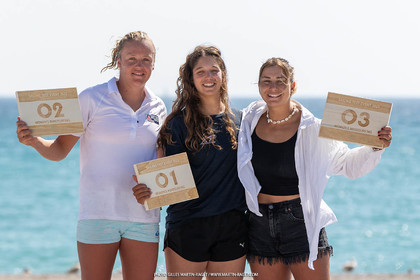 16 07 2023, Marseille, (FRA), Paris 2024 Olympic Games 2024 Sailing Test Event, Day 8, Medal race IQ Foil Women