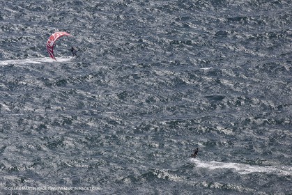 Kite Surf at Almanarre spot near Hyères (FRA,83) - 29 07 2014