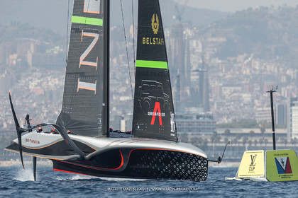 24 08 2024, Barcelona (ESP), Louis Vuitton 37th America's Cup, Louis Vuitton Prelilinary Regatta, Race Day 3