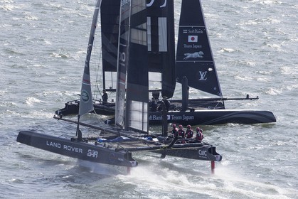 28 08 2015, Göthenburg, (SWE), 35th America's Cup, Louis Vuitton America's Cup World Series Göthenburg 2015, Training Day