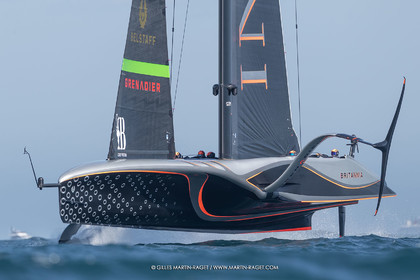 26 09 2024, Barcelona (ESP), 37th America's Cup, Louis Vuitton Cup Final, Race Day 1