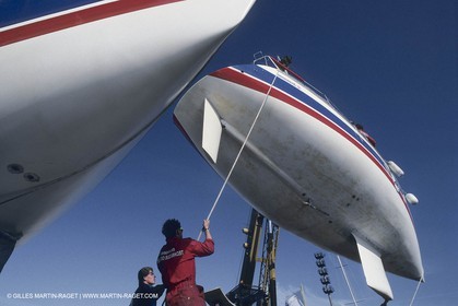 Sailing, racong, Round France yacht race, sélection