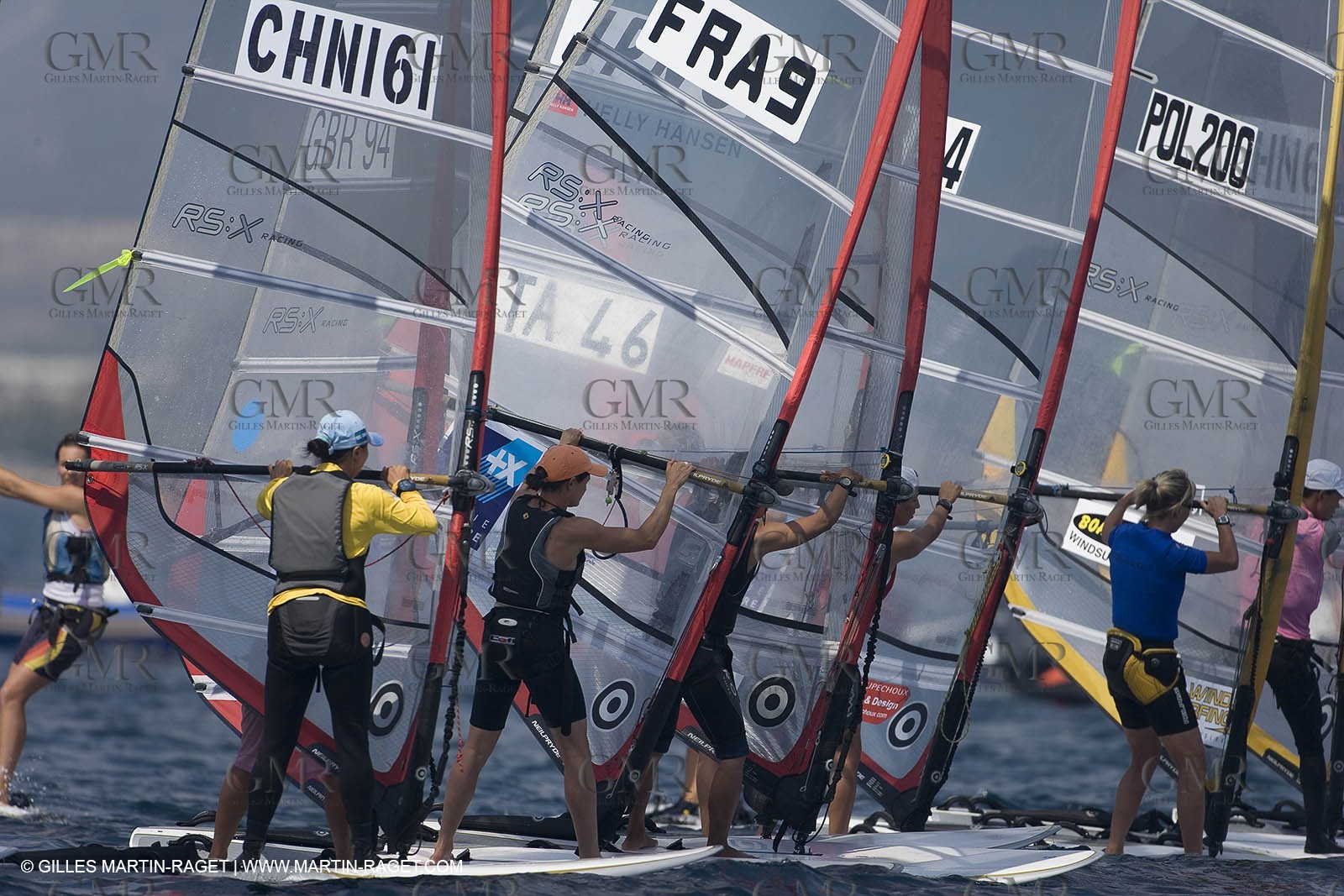 25 04 2007 - 2007 Semaine Olympique Française - Hyères (South of France) - Day 4 - Team France - RS:X - Merret Faustine