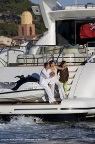 06 09 2007 - Saint Tropez (FRA, 83) - Superyachts - Motoryachts - Mangusta 92 Triple Fun à Saint Tropez