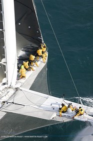 03 10 2008 - Fos   mer (FRA, 13) - L'Hydroptère - Tentative de record de vitesse