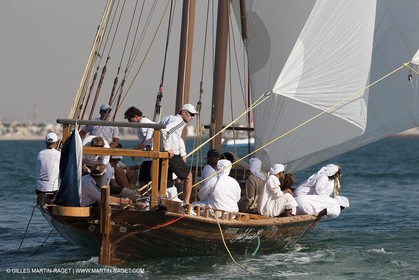 20 11 2010 - Dubai (UAE) - Dubai Louis Vuitton Trophy - Courses de boutres traditionnels pour les équipes engagées