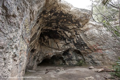 25 03 2009 - Marseille (FRA, 13) - Les Calanques - Massif de Marseilleveyre - la Grotte Rolland
