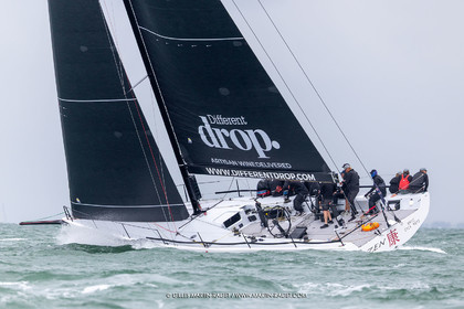 22 07 2025, Cowes (UK, IOW), Admiral's Cup 2025, Inshore Races 1 & 2,