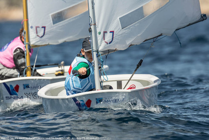 14 04 2016, Marseille (FRA,13), SNIM Dériveurs, Coupe Internationale de Printemps Optimist, Day 4