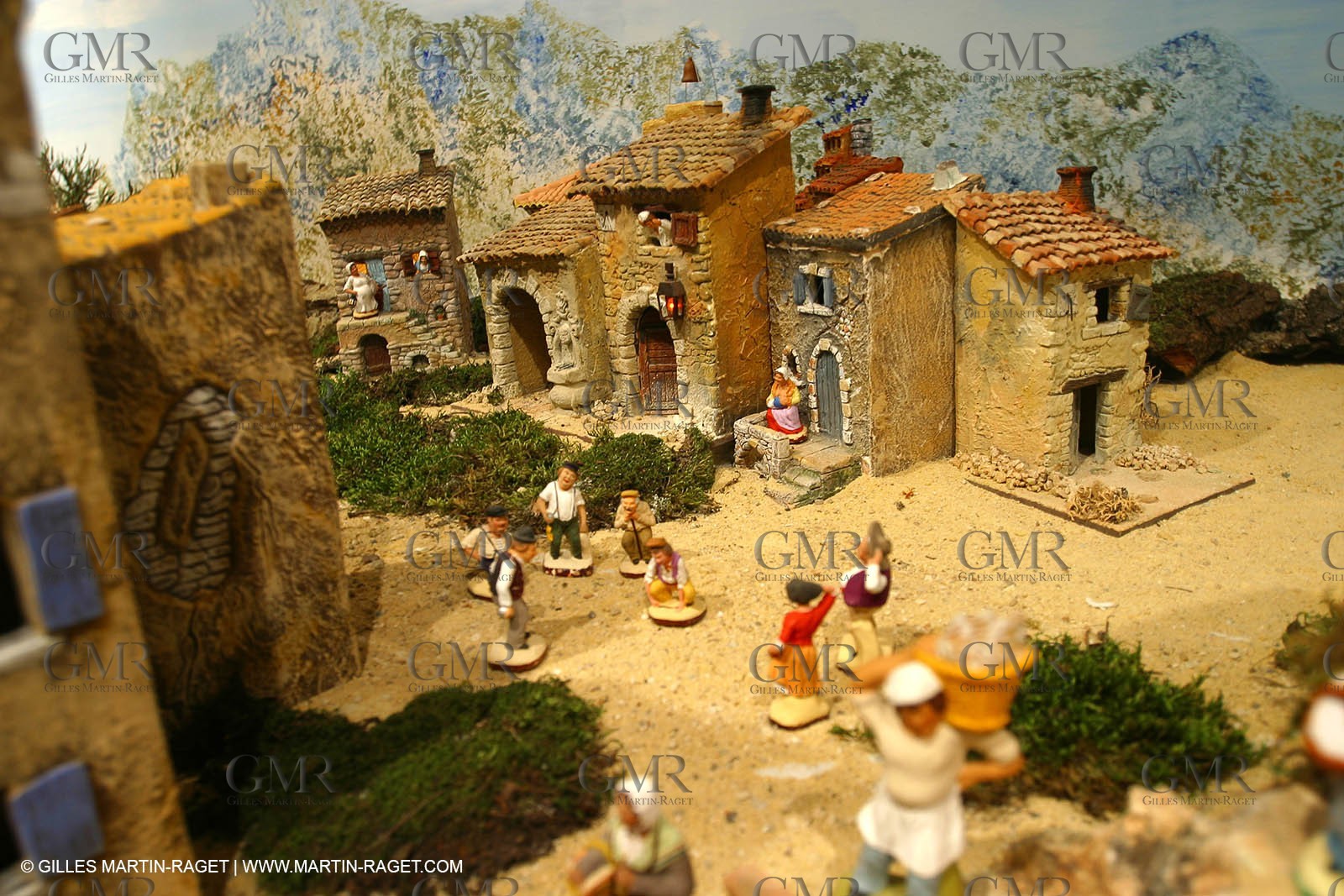 Great crib from les Saintes Maries de la mer (FRA, 13) for Christmas, December 2010