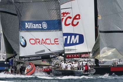 18 05 2007-Valencia (Spain)- 32nd America's Cup - Louis Vuitton Cup - Semi-final - Day 5 - BMW ORACLE racing