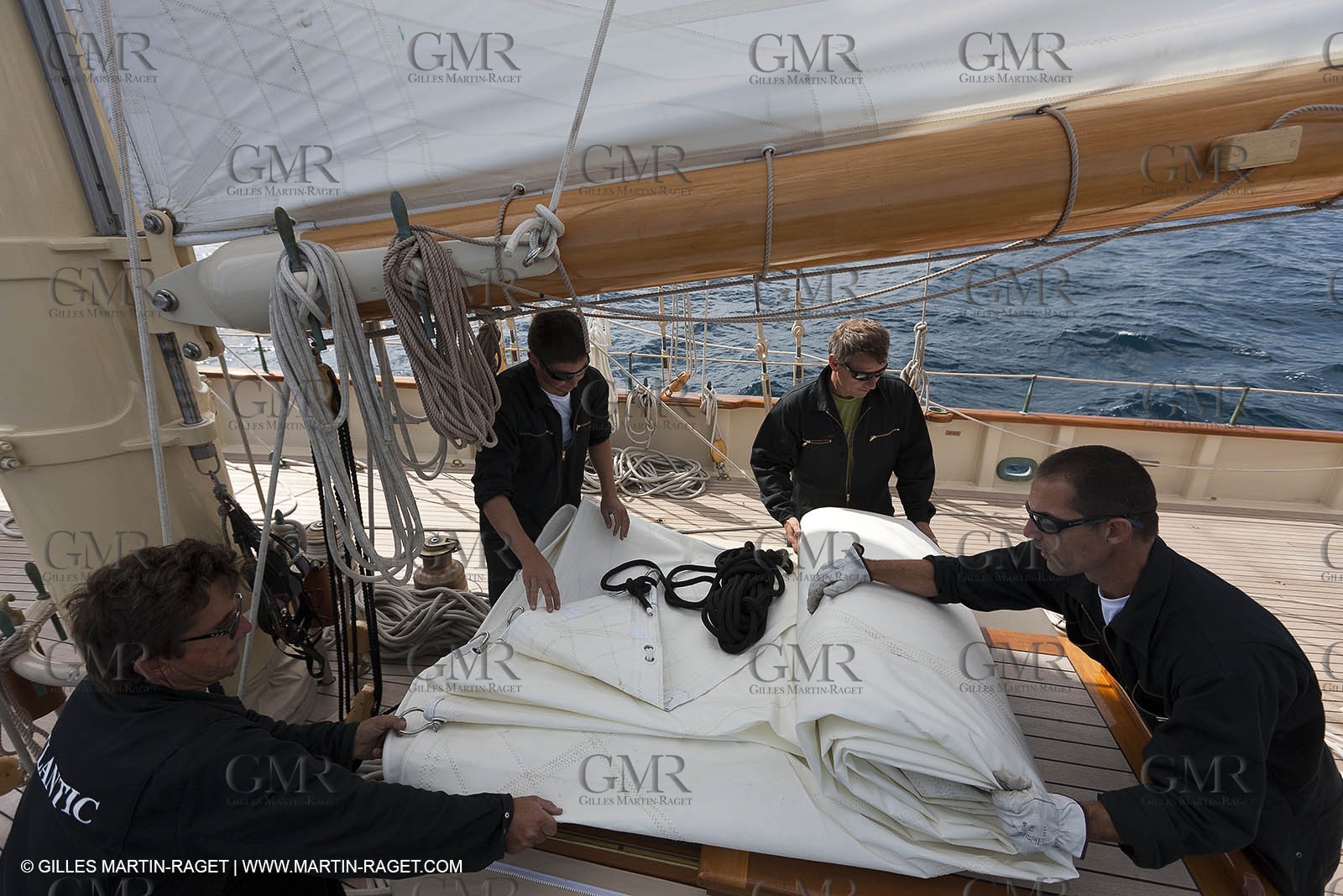 30 09 2010 - SainTropez (FRA,13) - Voiles de Saint Tropez 2010 - onboard Atlantic