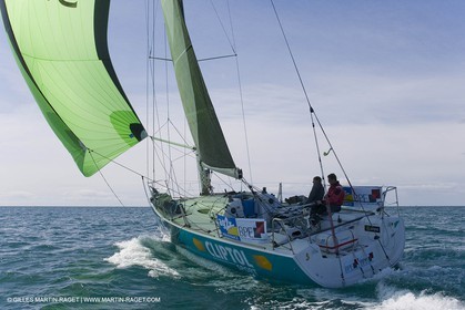 27 03 08- La Grande Motte- (FRA,34) Transat AG2R 2008- Jean-Paul Mouren- Laurent Pellecuer