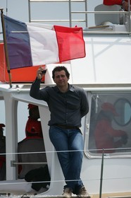 28 04 2007-Valencia (Spain)- 32nd America's Cup - Louis Vuitton Cup - RR1 - Day13 - BMW ORACLE Racing