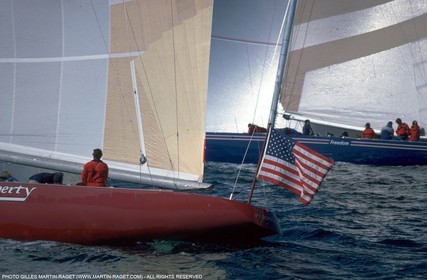 Liberty and Freedom 2 boats testing