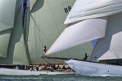 Sailing, Classic yachts, Voiles de Saint-Tropez 2003