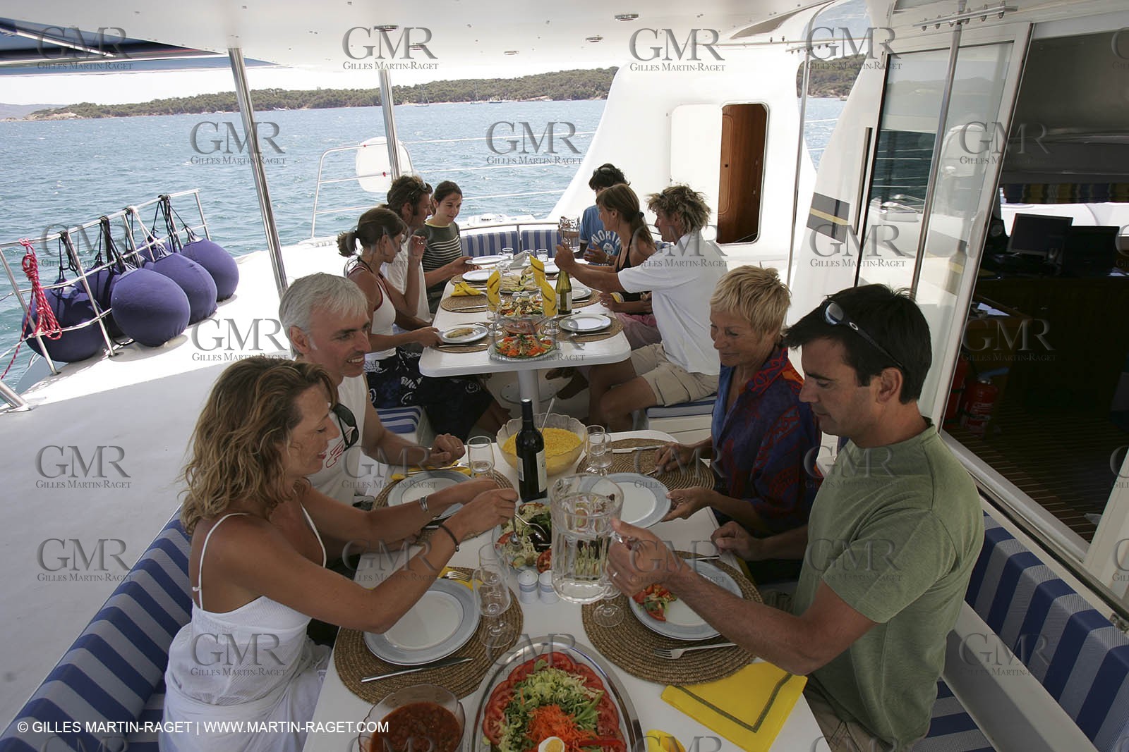 DreamCat Voile - Croisière - Repas