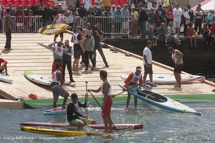 01 09 2013 - San Francisco (USA,CA) - 34th America's Cup - AC Village at Marina Green, AC Open, Stand Up Paddle