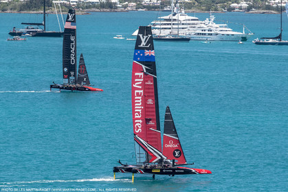 25 06 2017 - Bermuda (BDA) - 35th America's Cup 2017 - 35th America's Cup 2017 Presented by Louis Vuitton, Day 4
