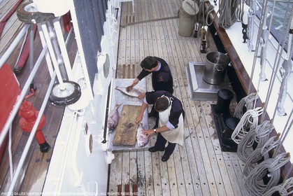 Sailing, Tall ships, On board Sagres II (POR)