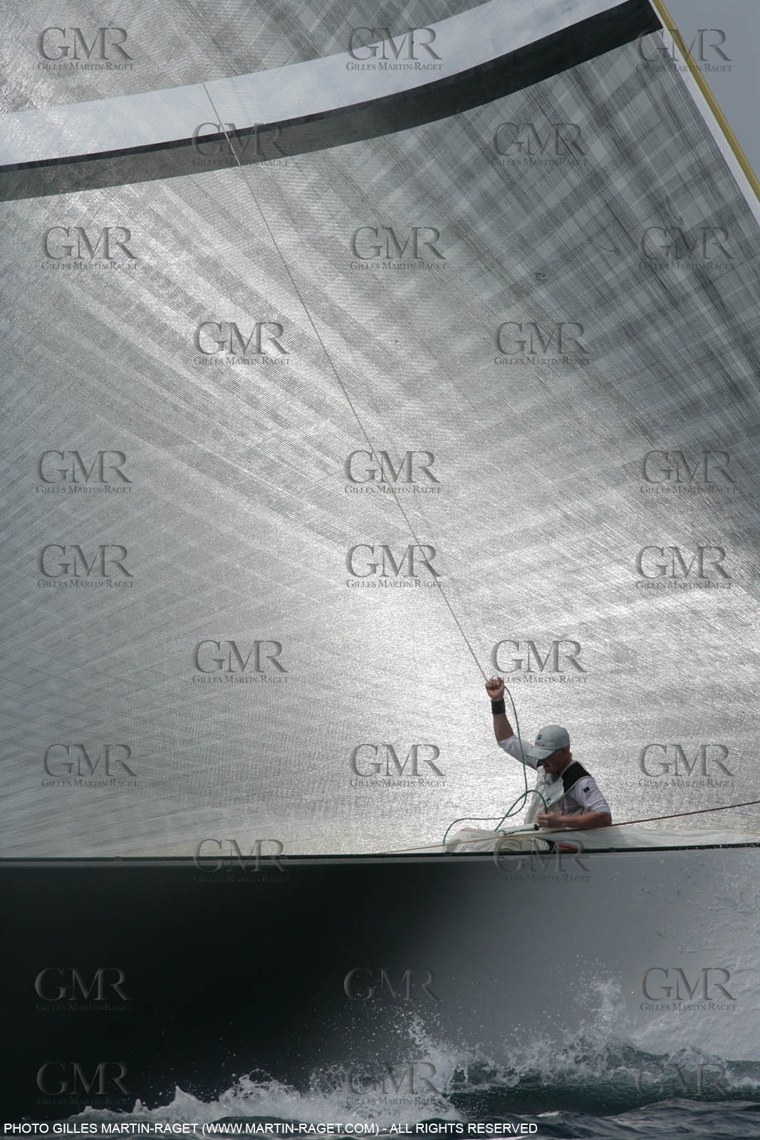 16 05 2007-Valencia (Spain)- 32nd America's Cup - Louis Vuitton Cup - Semi-final - Day 3 - BMW ORACLE racing