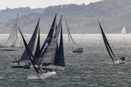 26 07 2025, Cowes (UK, IOW), Admiral's Cup 2025, Rolex Fastnet Race start,