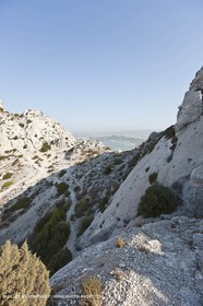 10 09 2009 - Marseille (FRA, 13) - Les Calanques - Massif de Marseilleveyre - Col des Chèvres