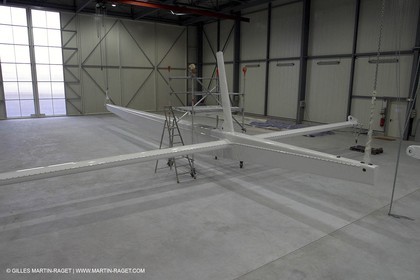 Vannes - Chantier Multiplast - finitions et peinture Orange II